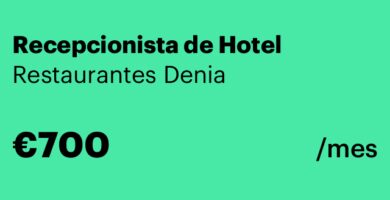 Recepcionista de Hotel
